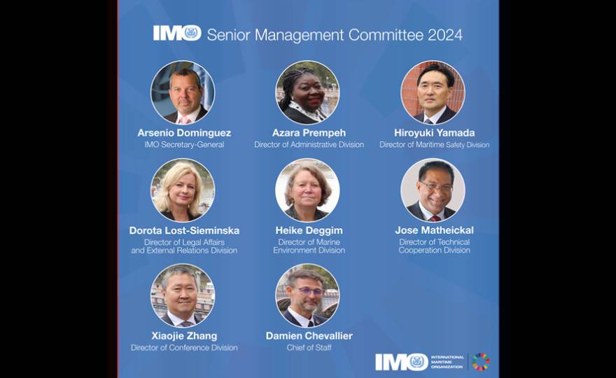 IMO Secretary-General announces new senior team